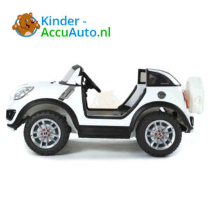 Mini Cooper Beachcomber Kinderauto Wit 3