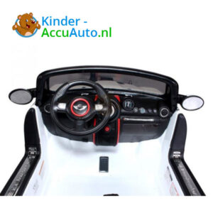 Mini Cooper Beachcomber Kinderauto Wit 6