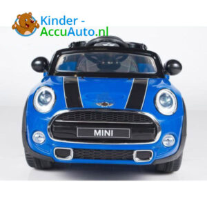 Mini Cooper Kinderauto Blauw 3