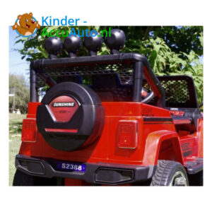 Monster Jeep Kinderauto Rood 5