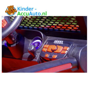 Monster Jeep Kinderauto Rood 6