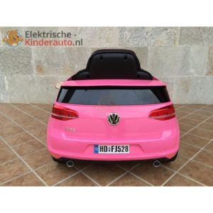 Volkswagen Golf GTI Kinderauto Roze 2