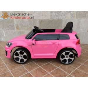 Volkswagen Golf GTI Kinderauto Roze 3