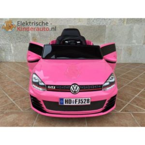 Volkswagen Golf GTI Kinderauto Roze 5