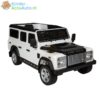 Kinderauto wit landrover defender 1