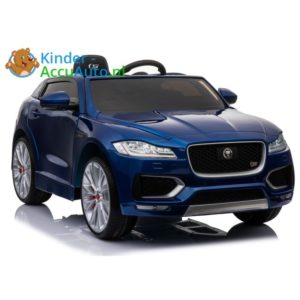 Kinder accu auto f pace blauw 1