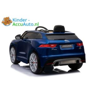 Kinder accu auto f pace blauw 6