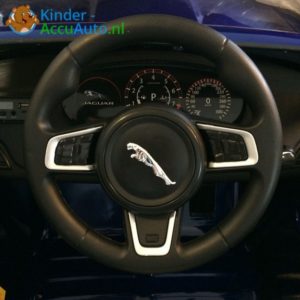 Kinder accu auto f pace blauw 5