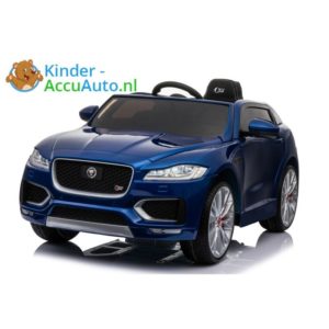 Kinder accu auto f pace blauw 3