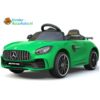 Kinder accu auto mercedes GTR AMG kinderauto groen 6