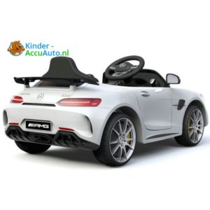 Kinder accu auto mercedes GTR amg kinderauto wit 1