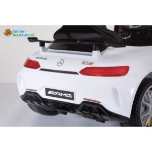 Kinder accu auto mercedes GTR amg kinderauto wit 4