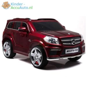 Kinder Accu Auto Mercedes GL63 rood 4