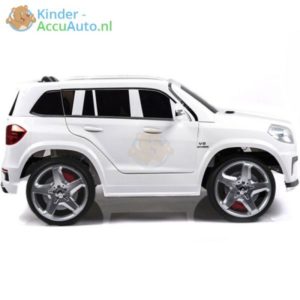 Kinder accu auto mercedes GL63 wit 1