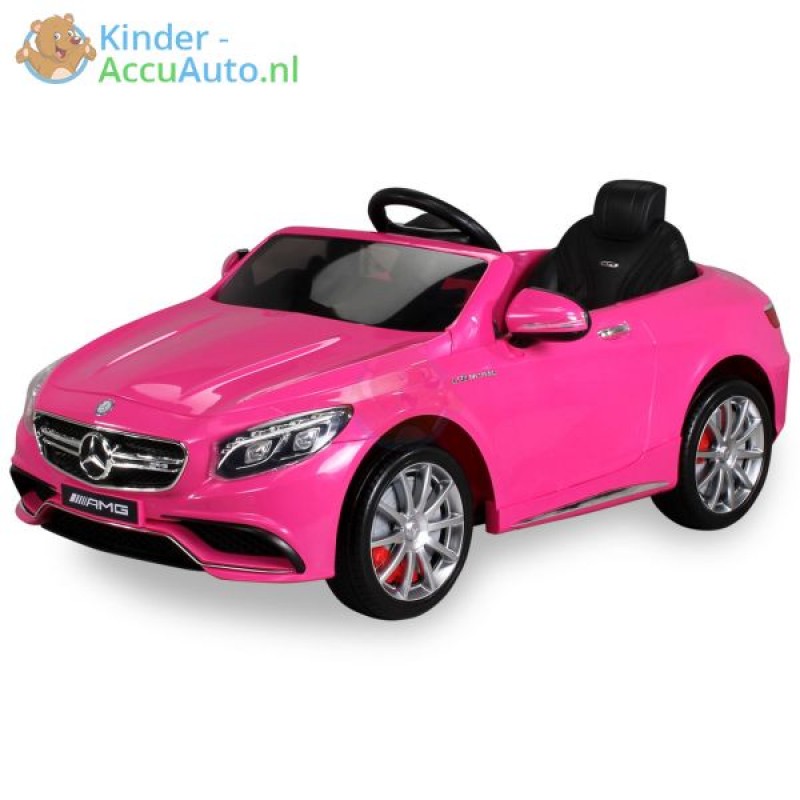 krijgen Verlichten pakket Mercedes S63 AMG Kinderauto Roze kopen? | KinderAccuAuto.nl