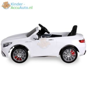 Kinder Accu Auto mercedes S63 amg wit 20