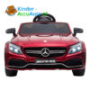 Kinder Accu Auto mercedes S63 amg rood 1