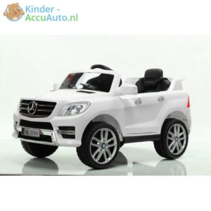 Mercedes ML350 kinder accu auto wit kinderauto 1