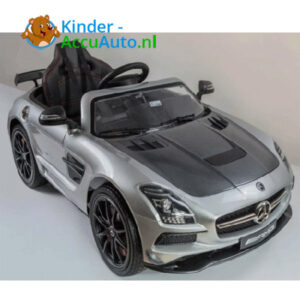 Mercedes SLS Zilver Kinderauto 2