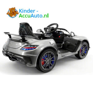 Mercedes SLS Zilver Kinderauto 4