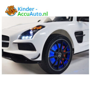 Mercedes SLS kinderauto wit 3