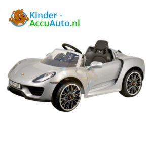 Porsche 918 Spyder Kinderauto Grijs 1