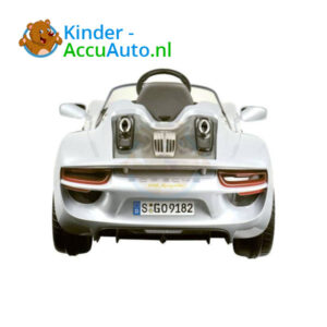 Porsche 918 Spyder Kinderauto Grijs 3