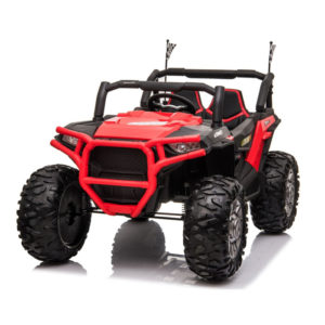 beach buggy elektrische kinderauto rood 1