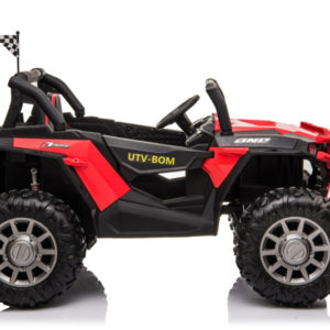 beach buggy elektrische kinderauto rood 3
