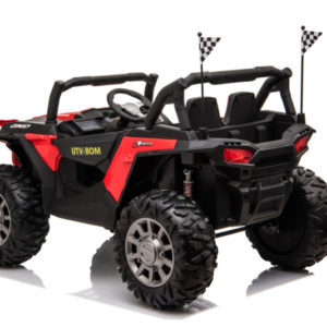 beach buggy elektrische kinderauto rood 4