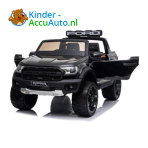 Ford Ranger Raptor F-150 Zwart-Kinderauto 8