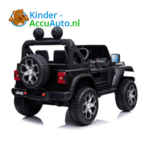JEEP Wrangler Rubicon Zwart Kinderauto 2