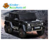 Mercedes G63 6x6 Zwart Kinderauto 1