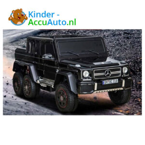 Mercedes G63 6x6 Zwart Kinderauto 1