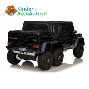 Mercedes G63 6x6 Zwart Kinderauto 3