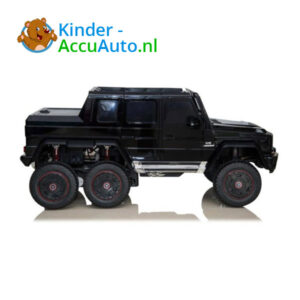 Mercedes G63 6x6 Zwart Kinderauto 4