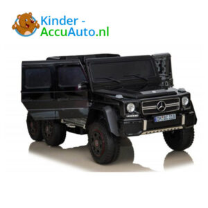 Mercedes G63 6x6 Zwart Kinderauto 7