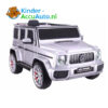 Mercedes G63 Zilver Kinderauto AMG 1