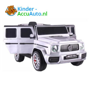 Mercedes G63 Zilver Kinderauto AMG 4