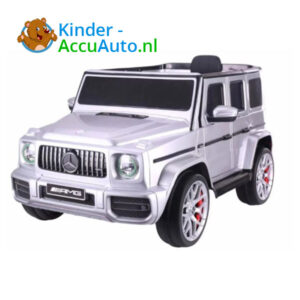 Mercedes G63 Zilver Kinderauto AMG 5