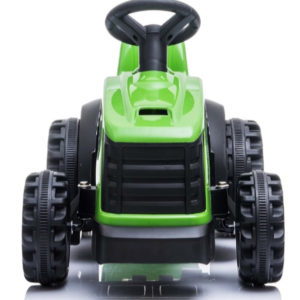 tractor trailer kinderauto 6V groen 2