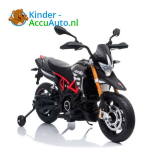 Aprilia Dorsaduro Zwart Kindermotor 1