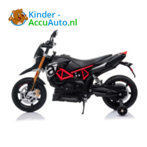 Aprilia Dorsaduro Zwart Kindermotor 2