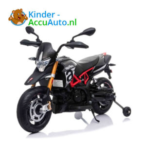 Aprilia Dorsaduro Zwart Kindermotor 5