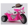 Elektrische politie kindermotor 6v roze 1