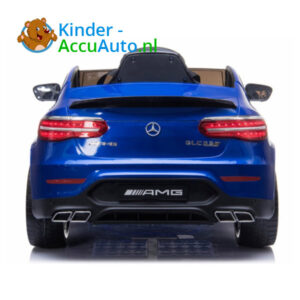 Kinderauto mercedes GLC 63S blauw 3