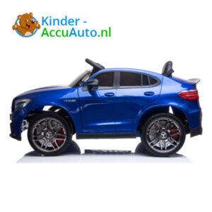 Kinderauto mercedes GLC 63S blauw 4
