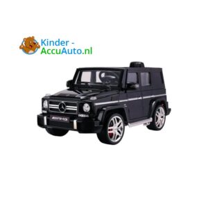 Mercedes G63 Zwart Kinderauto AMG 2-2
