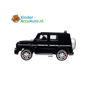 Mercedes G63 Zwart Kinderauto AMG 2-3