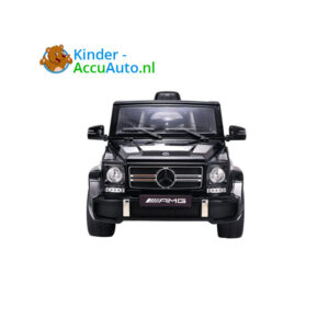 Mercedes G63 Zwart Kinderauto AMG 2-4